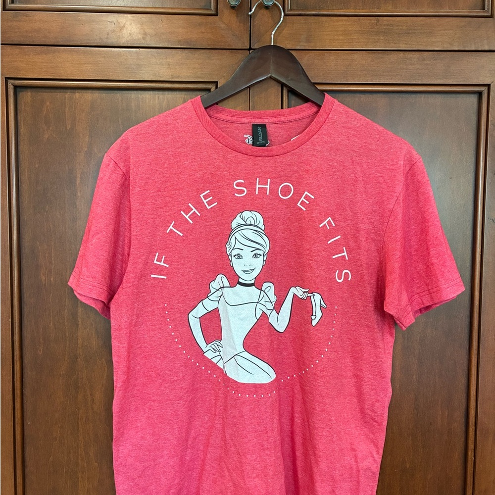 2/$25 If the Shoe Fits - Cinderella Red Graphic T-Shirt